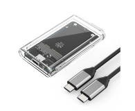 Orico MSATA USB-C 3.2 5Gb/s - przezroczysta ORICO-TC10-MS-GR-BP-HU - 1343414 - zdjęcie 2